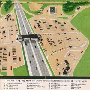 Knutsford services leaflet.