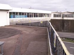 Medway services building.