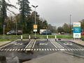 Electric vehicle charging point: Shell Recharge UC Horsham 2025.jpg