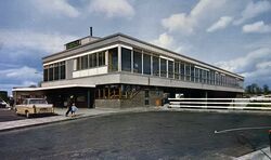 Building above M6 motorway.